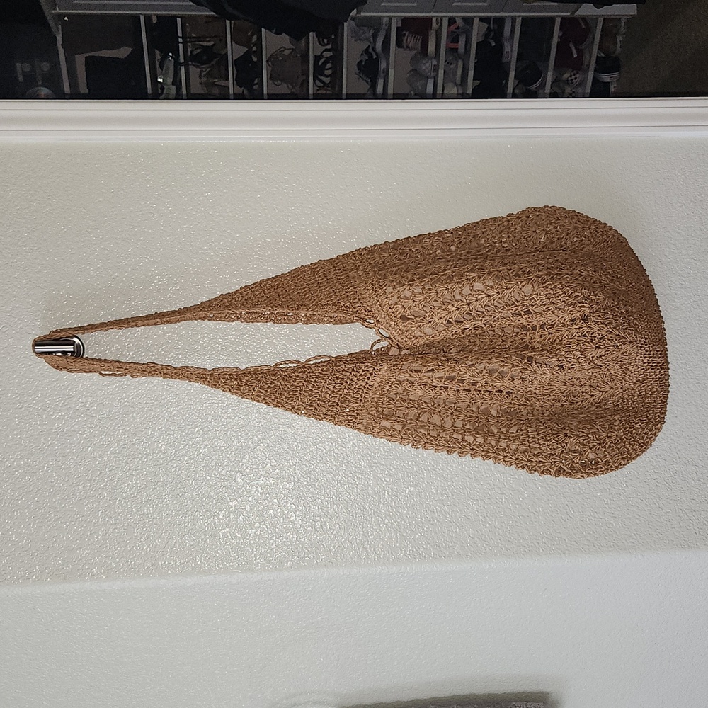 NWOT Woven Boho Crossbody Bag - Picture 2 of 9